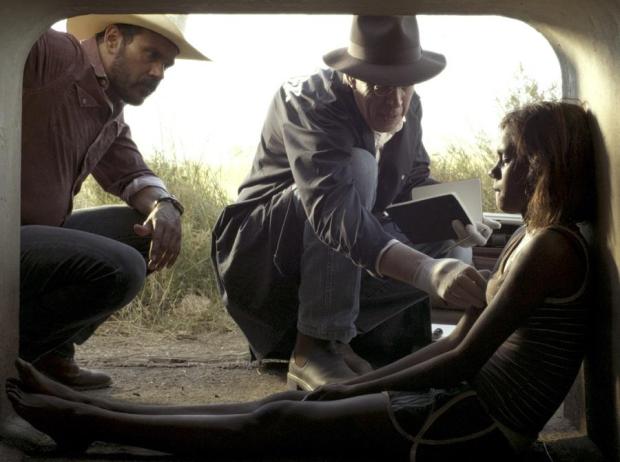 Production still from Mystery Road